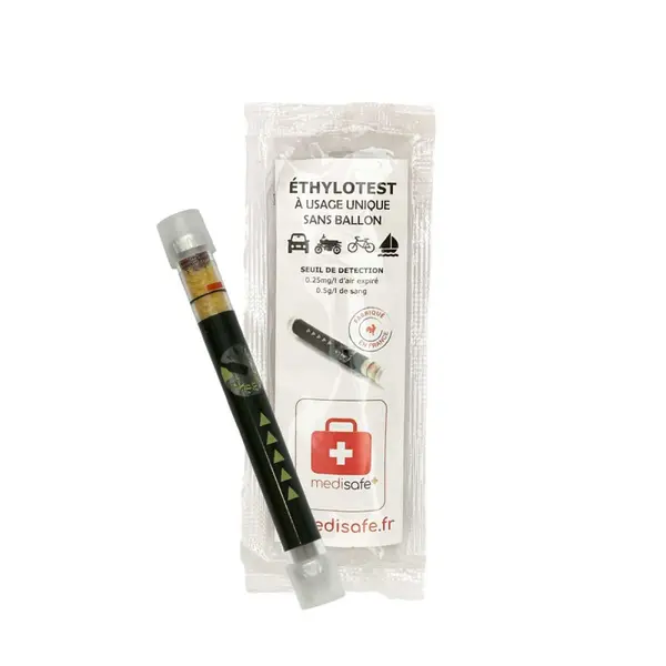 ETHYLOTEST CHIMIQUE JETABLE 0,5G