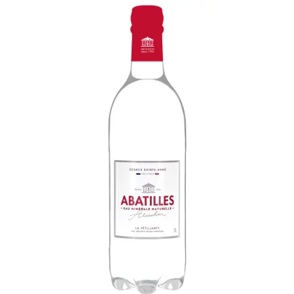 EAU PETILLANTE DES ABATILLES PLASTIQUE