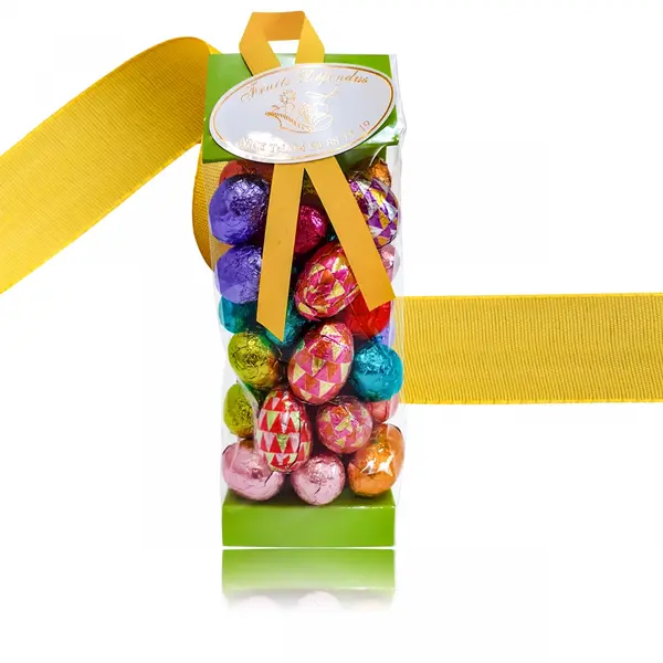 Sachet œufs enrobés multicolores 250gr