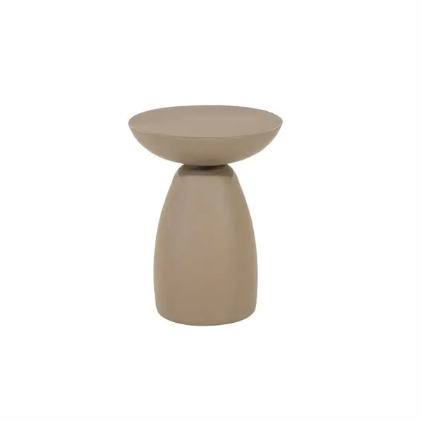 Bout de canapé CANTO marron taupe H45 cm – By-Boo