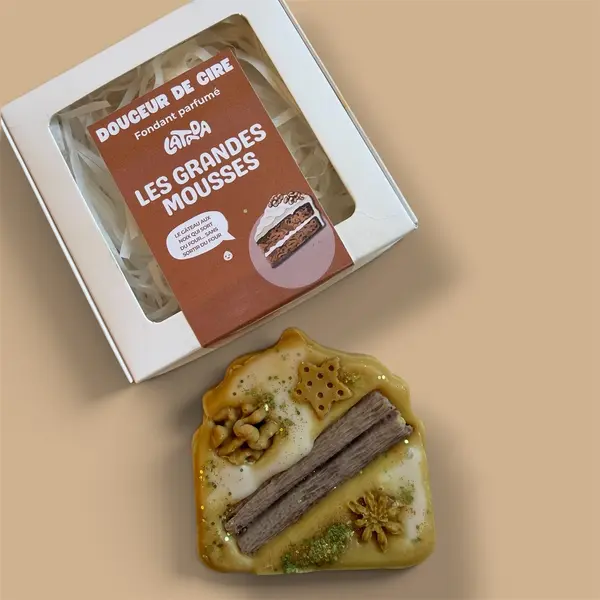 Fondant parfumé Grande Mousse – Gâteau aux Noix