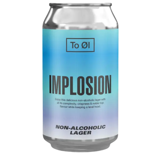 BIERE LAGER SANS ALCOOL – TO Øl CITY – IMPLOSION