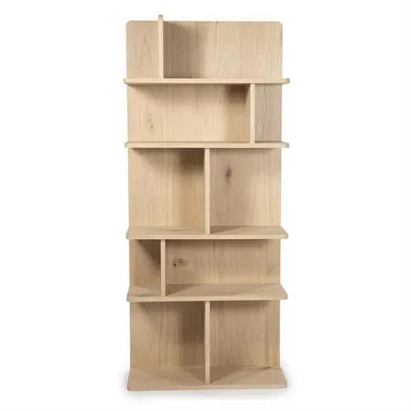Bibliothèque RENÉE en placage chêne – ELEONORA